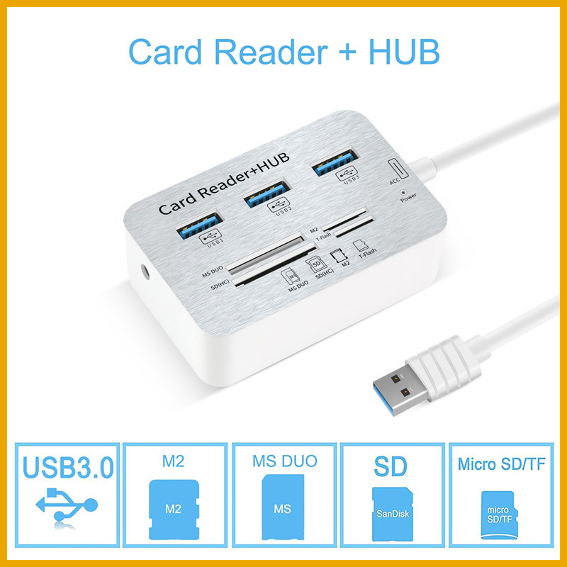 Usb Hub Type C - Hub USB Tipo C 3.0 7