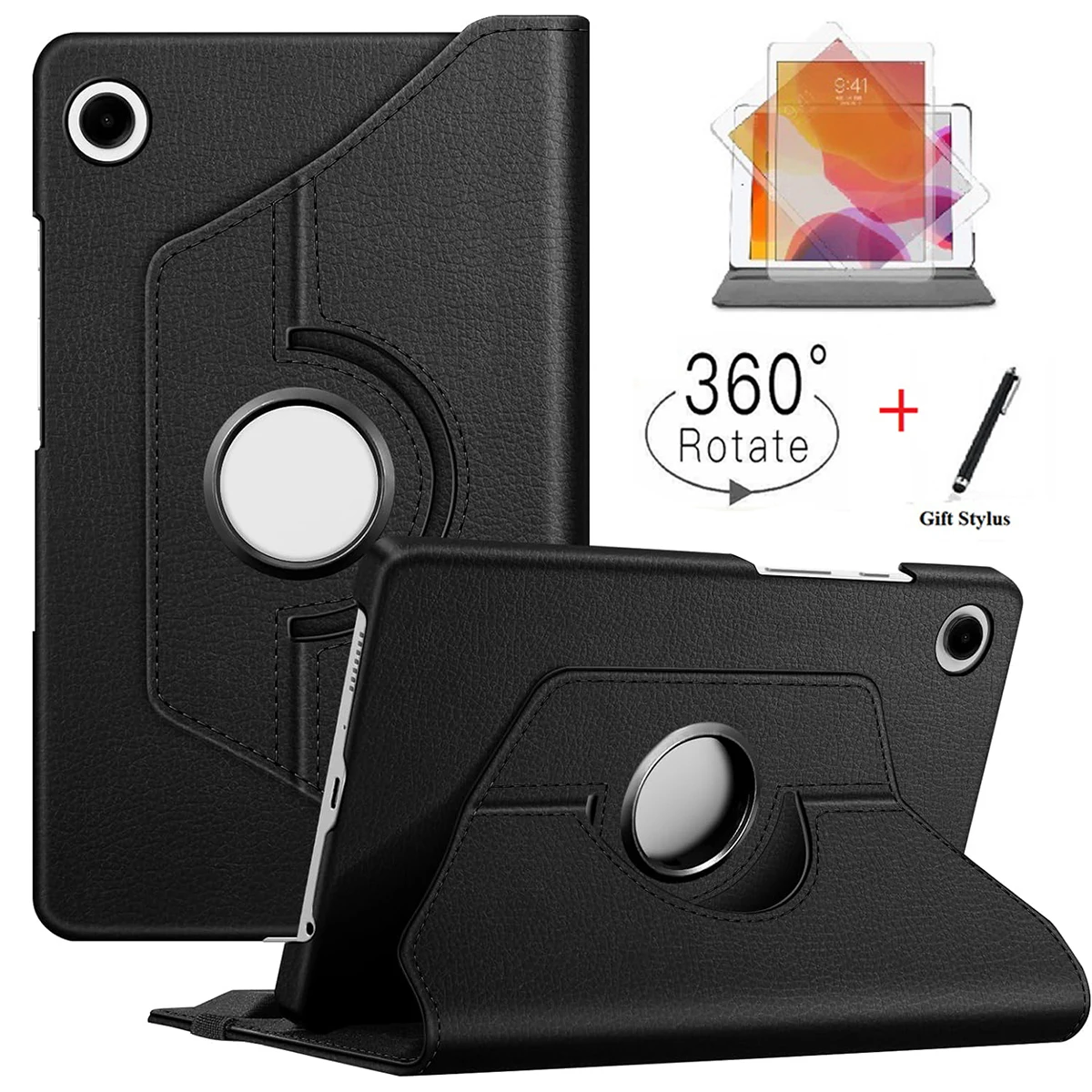 Samsung Tablet A9 Accessories - Capa Rotativa para Tablet Samsung Galaxy