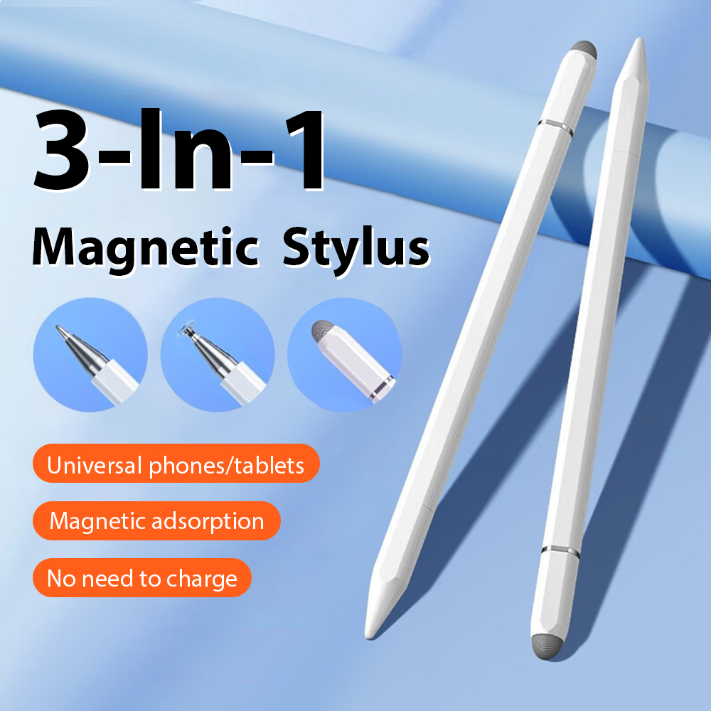 Best Tablet Accessories - Caneta stylus magnética universal 3 em