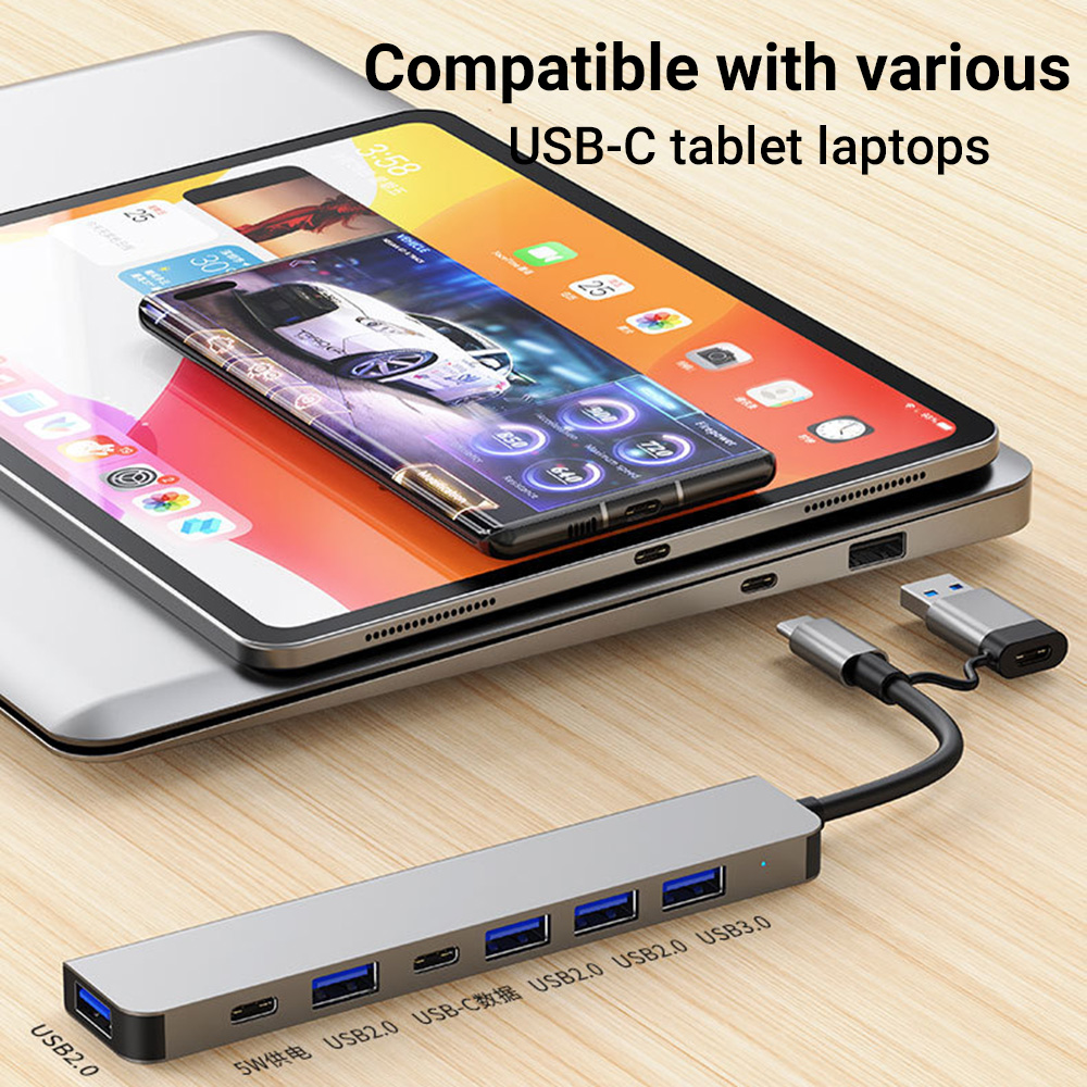 Tablet Accessories For Students - Hub de Estação de Acoplamento USB-C