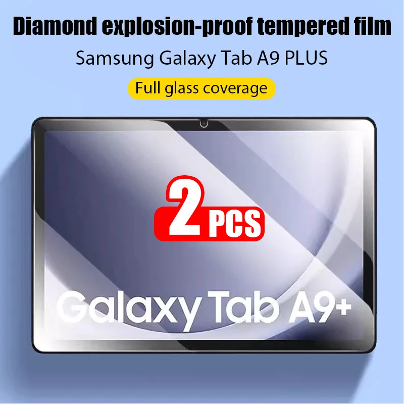 Samsung Tablet A9 Accessories - 2 PCS HD Protetor de tela