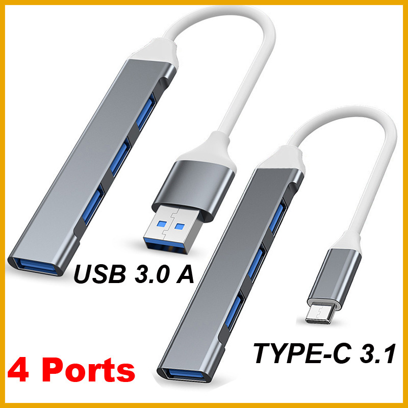 Usb Hub Type C - Hub USB 3.0 TIPO-C 3.1 com