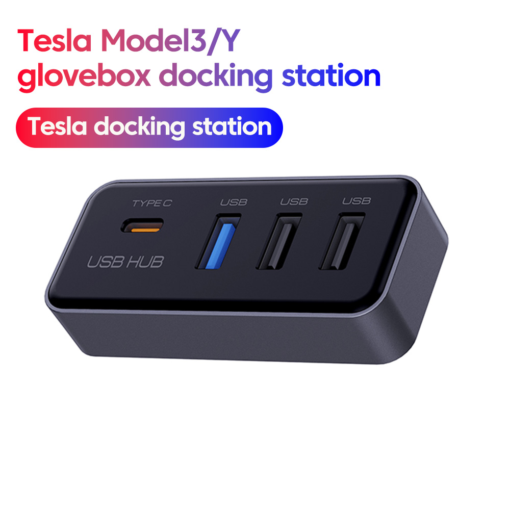 Usb Hub Type C - Estação de Docagem USB 4 em