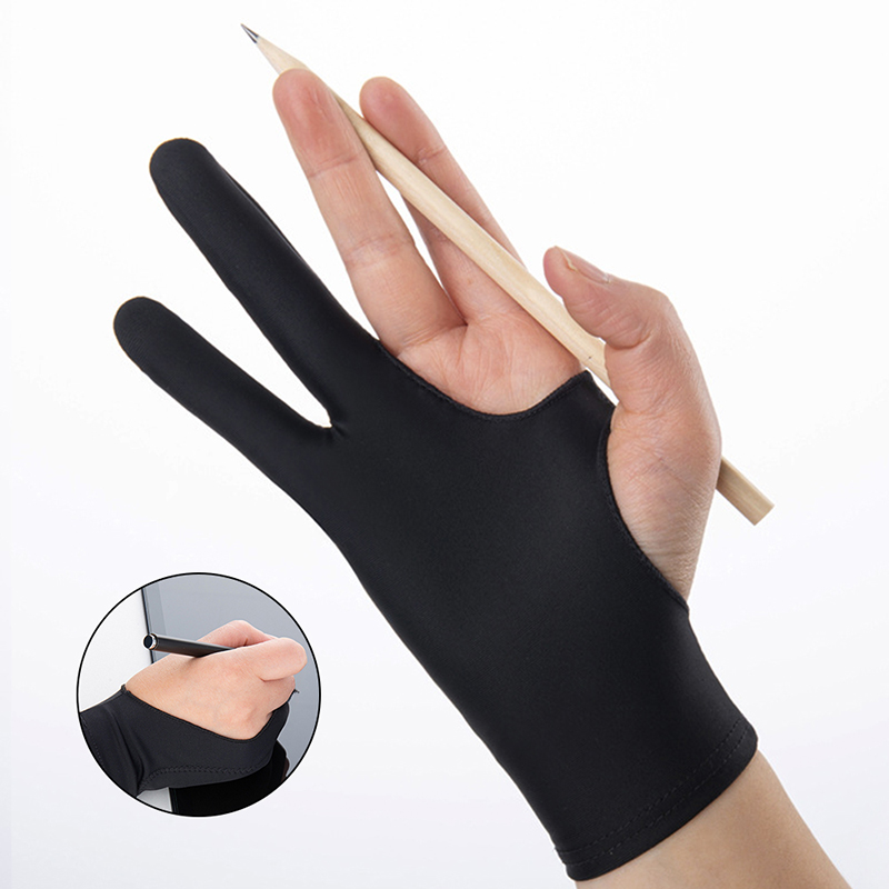 Drawing Glove Artist - Luva de desenho anti-toque luvas de