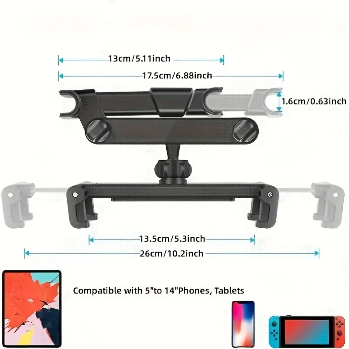 Suporte para tablet, encosto d - Toddler Tablet Accessories avaliação e preço