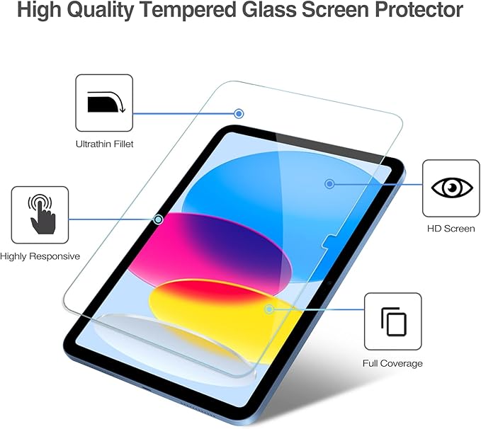 2 Peças de Vidro Temperado par - Temu Tablet Accessories avaliação e preço