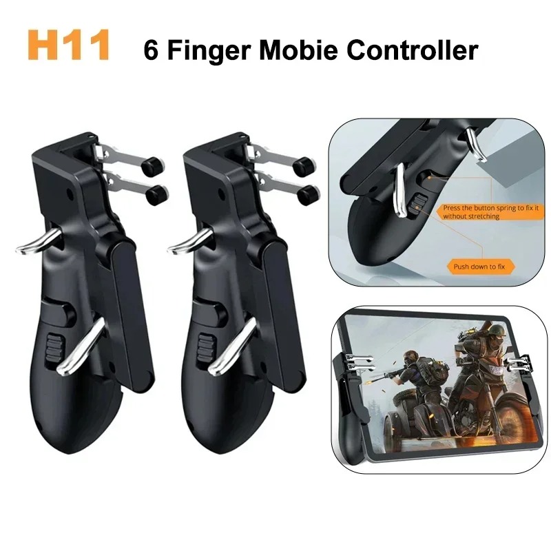 H11 controlador móvel pubg obj - Tablet Gaming Accessories avaliação e preço