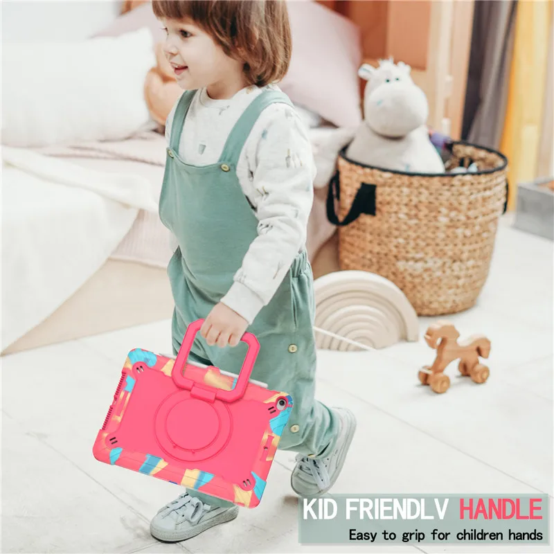 Capa à prova de choque com sup - Toddler Tablet Accessories avaliação e preço