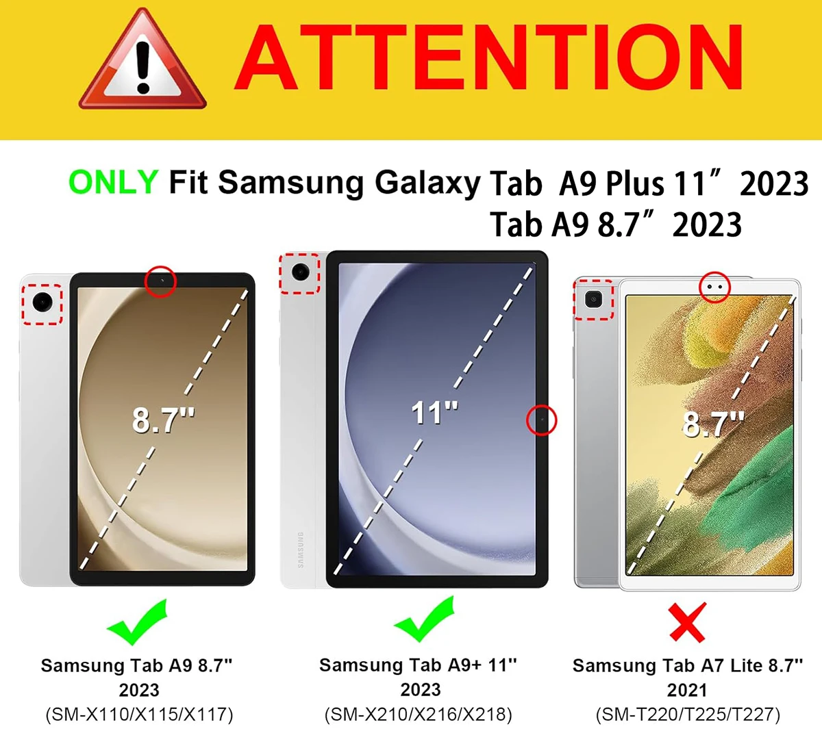 Capa Rotativa para Tablet Sams - Samsung Tablet A9 Accessories avaliação e preço