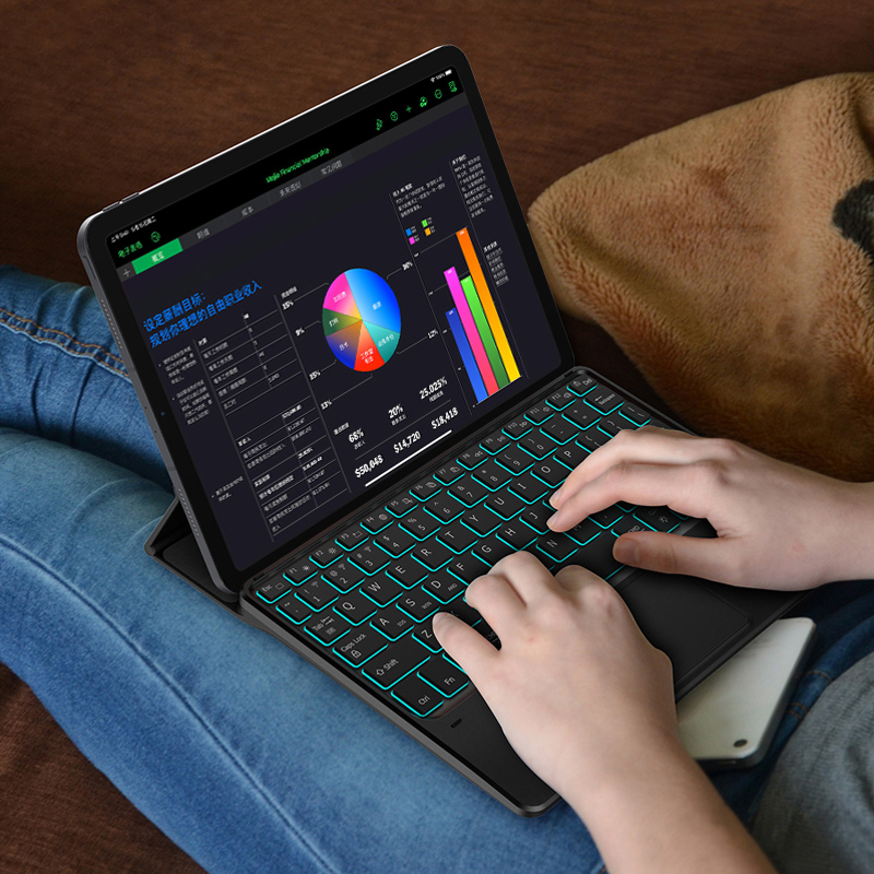 Teclado Bluetooth dobrável AJI - Tablet Accessories Kit avaliação e preço