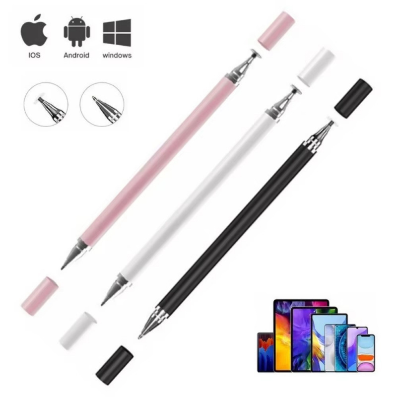 1/2/8 pçs 2 em 1 caneta stylus - Tablet Stylus Accessories avaliação e preço