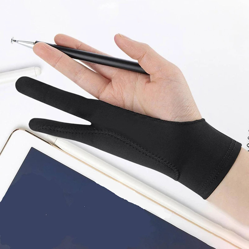 1/2 PEÇAS Luvas de Desenho e E - Drawing Glove Artist avaliação e preço