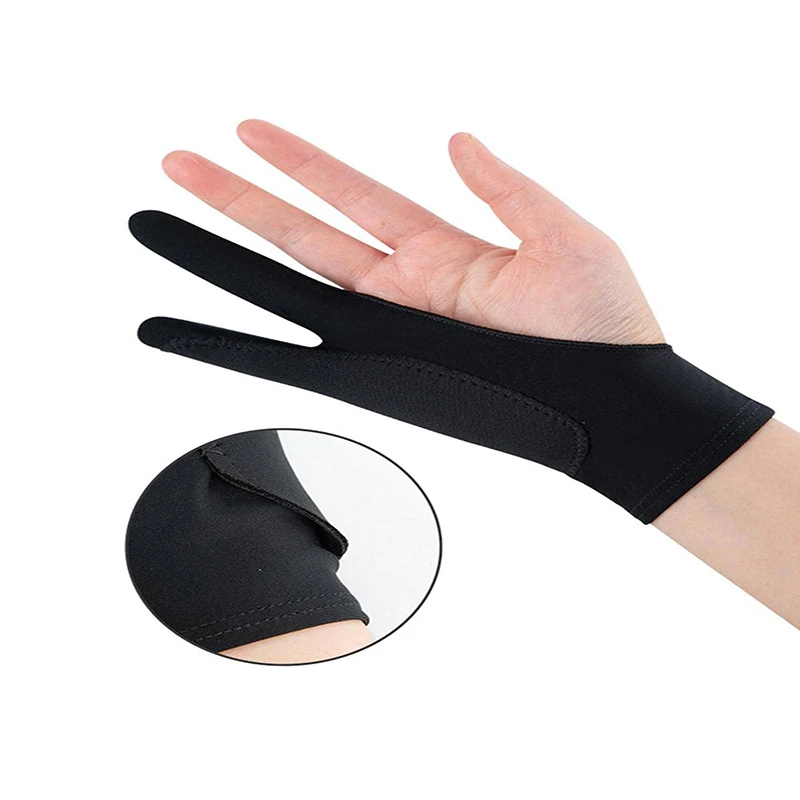 1/2 PEÇAS Luvas de Desenho e E - Drawing Glove Artist avaliação e preço