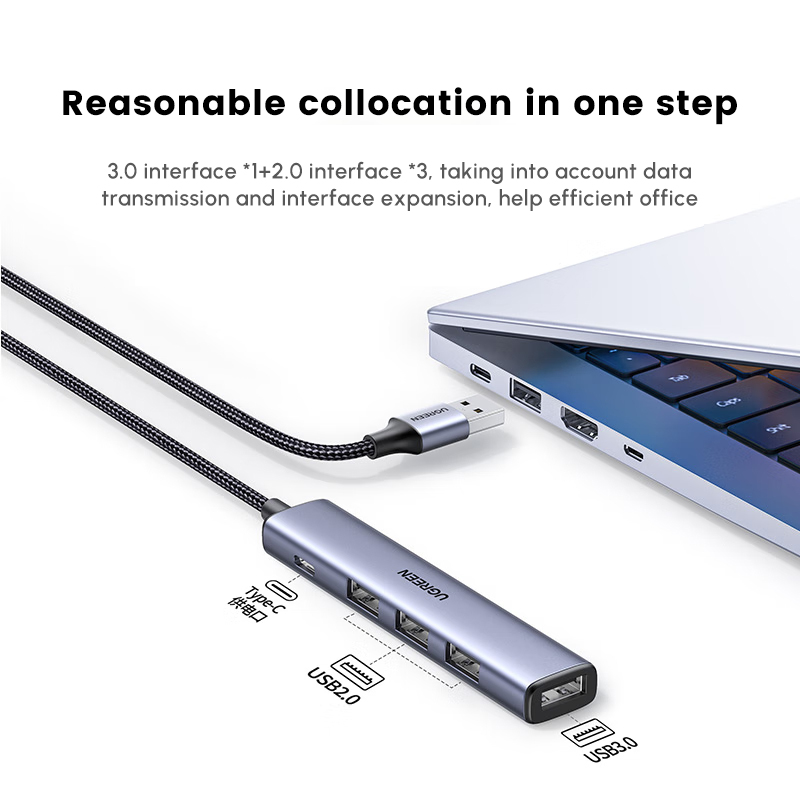 Hub USB UGREEN com 4 portas US - Usb Hub Type C avaliação e preço