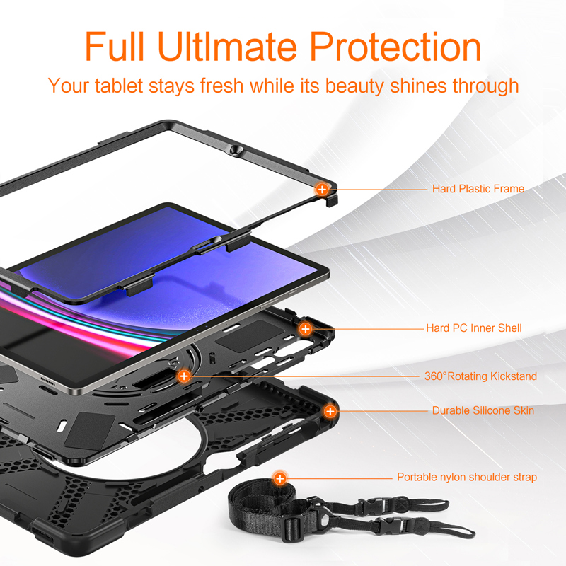 Capa resistente à prova de cho - Samsung Tablet A9 Accessories avaliação e preço