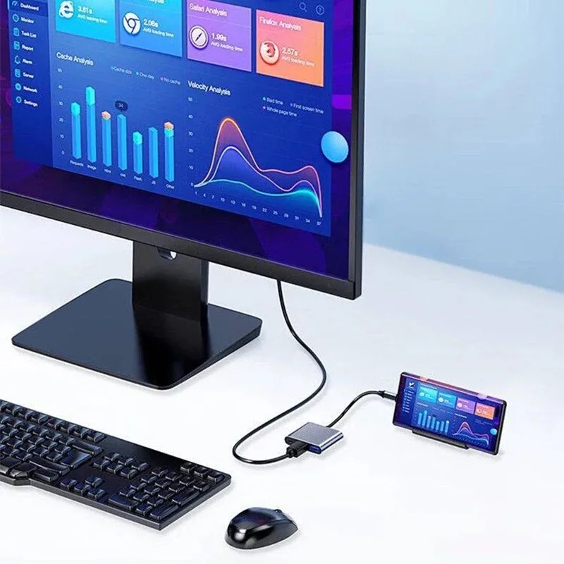 Usb c hub 3 em 1 tipo c 3.0 pa - Usb Hub Type C avaliação e preço