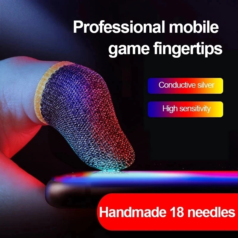 Luva de dedo para jogos, ponta - Tablet Gaming Accessories avaliação e preço