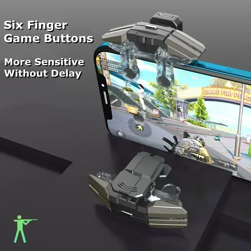 Js65 gatilho de jogo de telefo - Tablet Gaming Accessories avaliação e preço