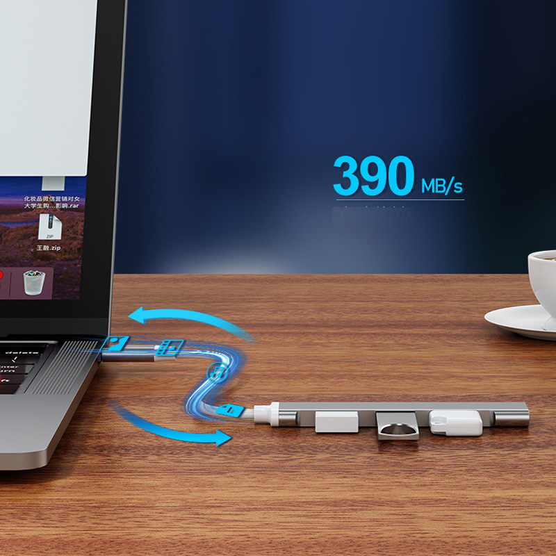 Hub USB 3.0 TIPO-C 3.1 com 4 p - Usb Hub Type C avaliação e preço