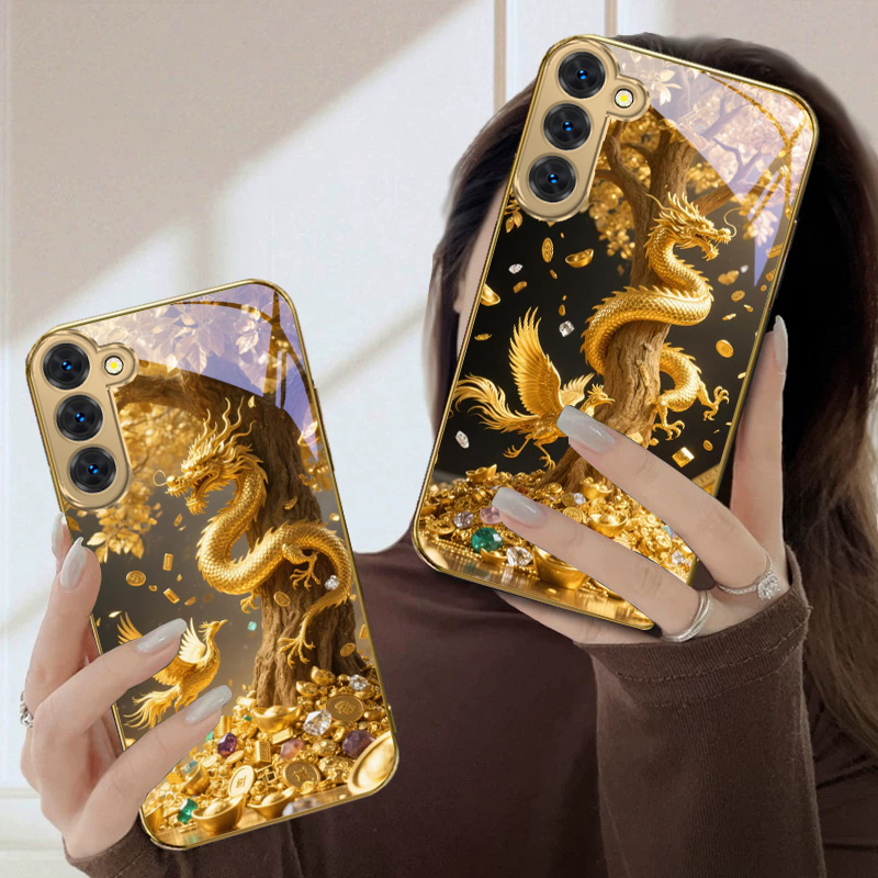 Capa de Telefone de Vidro Dour - Tablet S9 Fe Accessories avaliação e preço