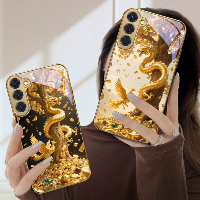 Capa de Telefone de Vidro Dour - Tablet S9 Fe Accessories avaliação e preço